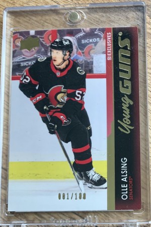 Ollie Alsing Young Guns Exclusive 001/100